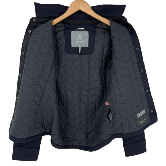 Aether Traction Insulated Shirt Reda Active Primaloft Nordic Navy Women Small - Picture 7 of 14